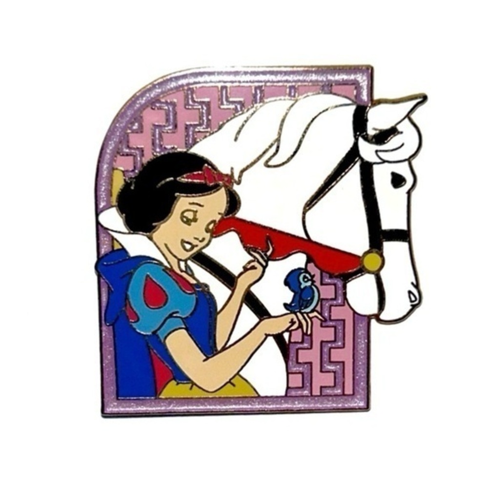 Disney Pin PP28289 Snow White and Astor - Princesses With Their Horses